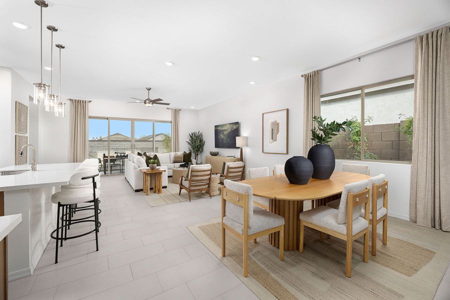 Representative furnished interior of a home built from the Ginger by Mattamy Homes in Soleo, San Tan Valley (Image 10).