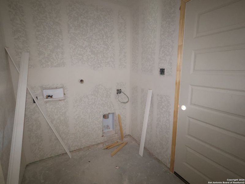 In-progress construction of a new home in Cinco Lakes, San Antonio, TX (Image 26).