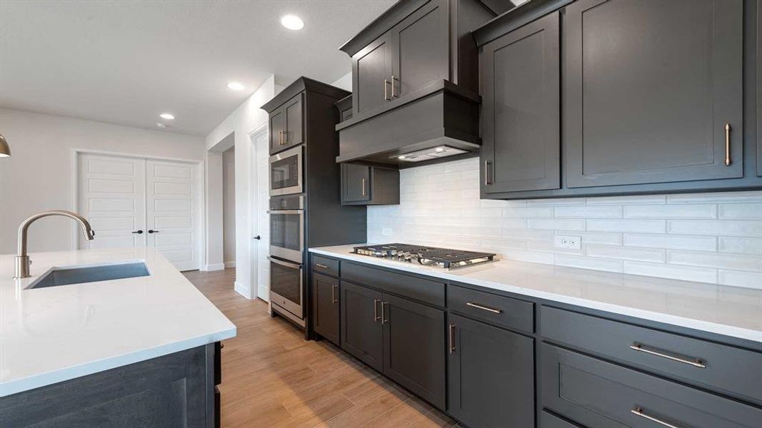 Furnished interior view inside a new home in Terraces 62', Rockwall (Image 7).