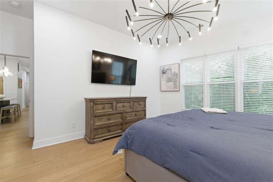 Furnished interior view inside a new home in , Atlanta (Image 44).