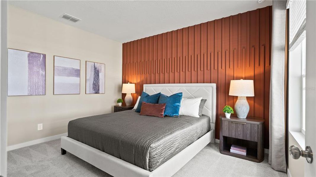 Furnished interior view inside a new home in , Clermont (Image 12).