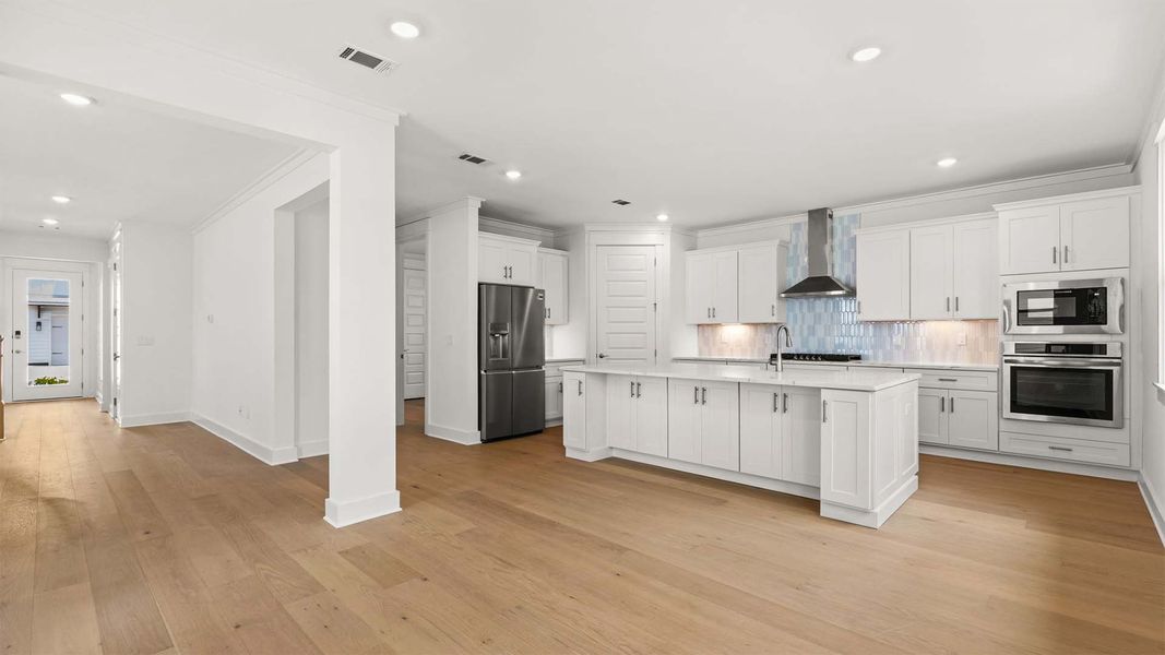 Furnished interior view inside a new home in Parkside, Santa Rosa Beach (Image 8).