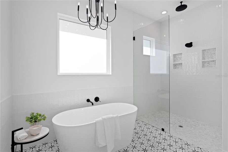 Furnished interior view inside a new home in , Sarasota (Image 41).