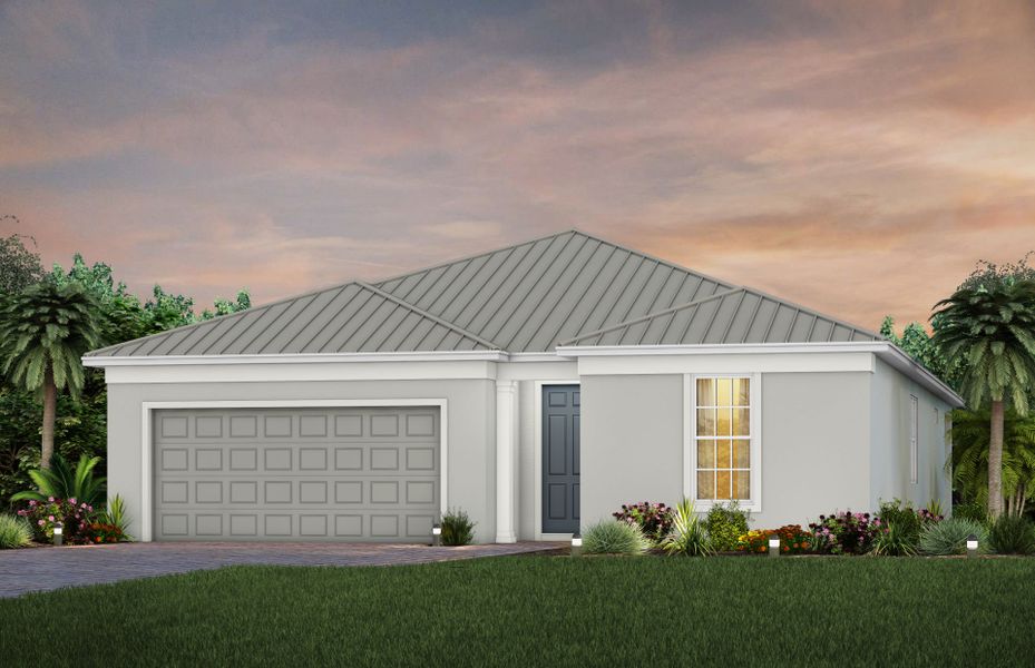 Exterior FM1 with metal roof option Exterior FM1 with metal roof option