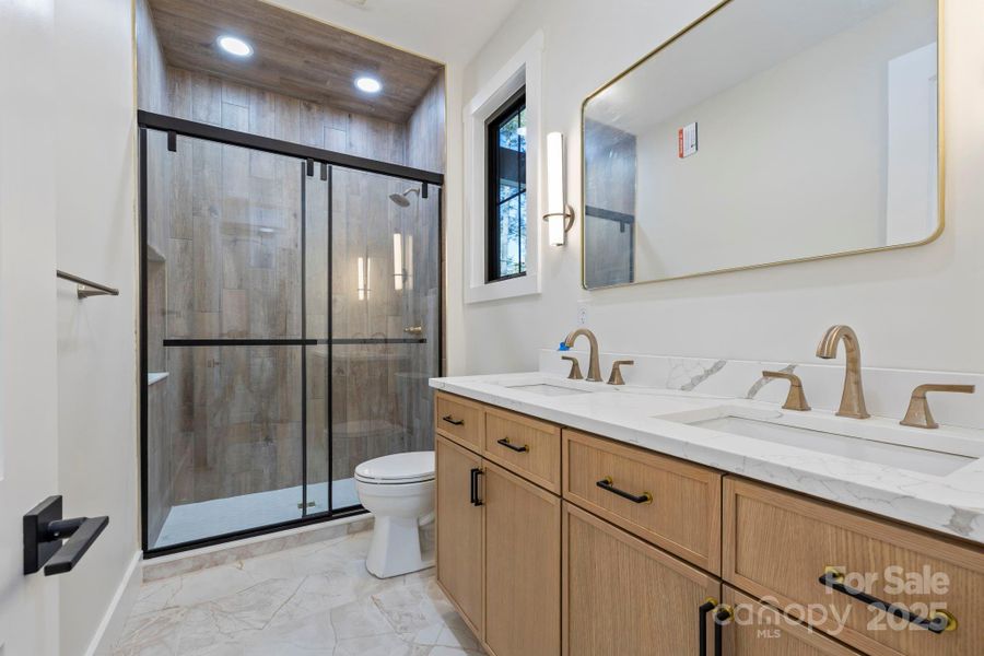 Furnished interior view inside a new home in , Hendersonville (Image 9).