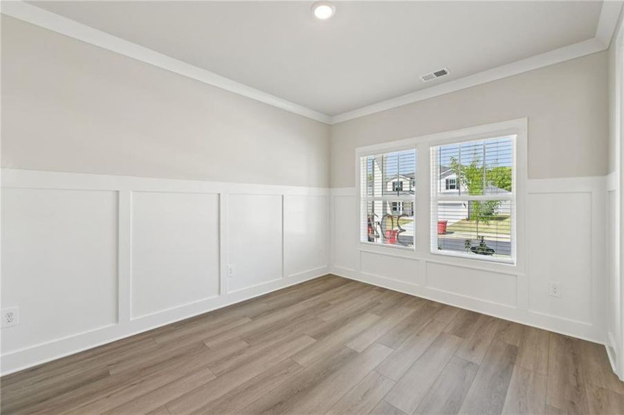 Spacious, unfurnished interior of a new home in Vines at Mill Creek - Estate Series, Braselton (Image 48).