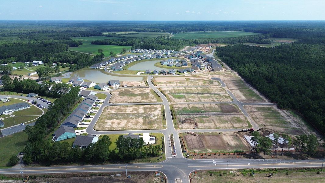 Site preparation for new homesites in Brunswick Plantation, Ash (Image 4). Site preparation for new homesites in Brunswick Plantation, Ash (Image 4).