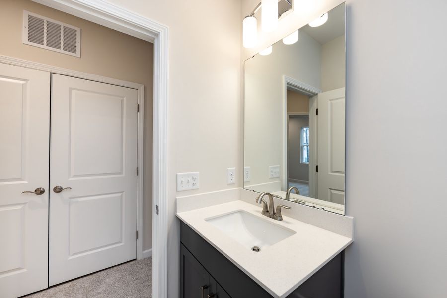 Furnished interior view inside a new home in Fifteen 15 Cannon, Charlotte (Image 9).