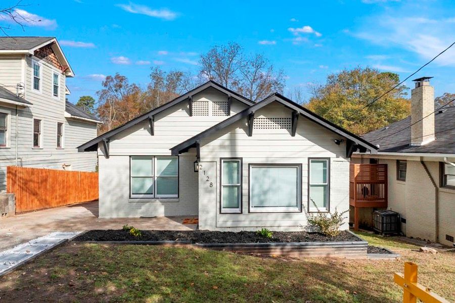 Front exterior of a new home in , Atlanta, GA, highlighting curb appeal (Image 25).
