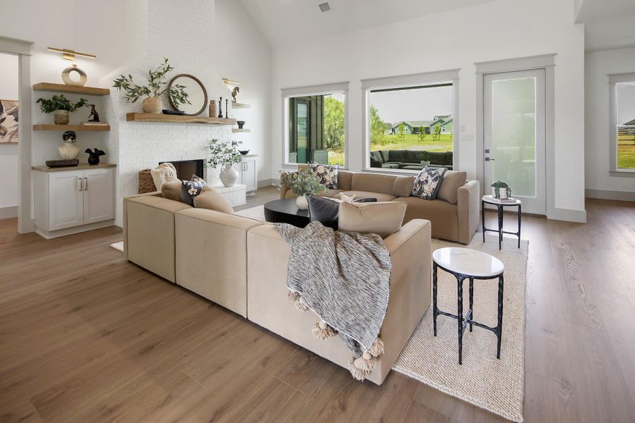 Furnished interior view inside a new home in , Bryan (Image 16).