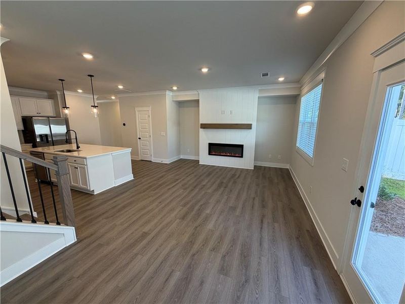 Spacious, unfurnished interior of a new home in Millstone at Mundy Mill, Gainesville (Image 13).
