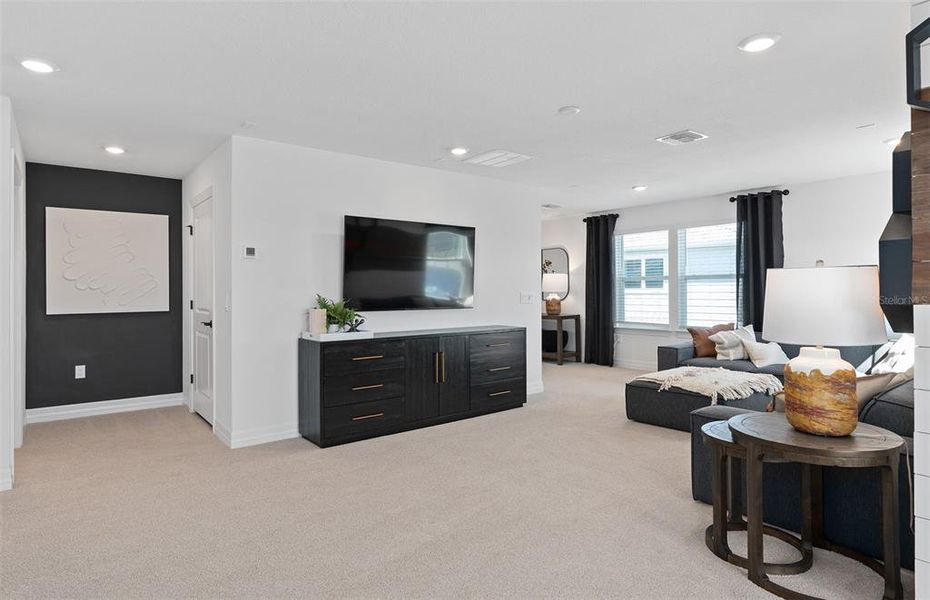 Model Home Design Only. Pictures and furnishings are for illustrative purposes only. Elevations, colors and options may vary. Furniture is for model home staging only.?