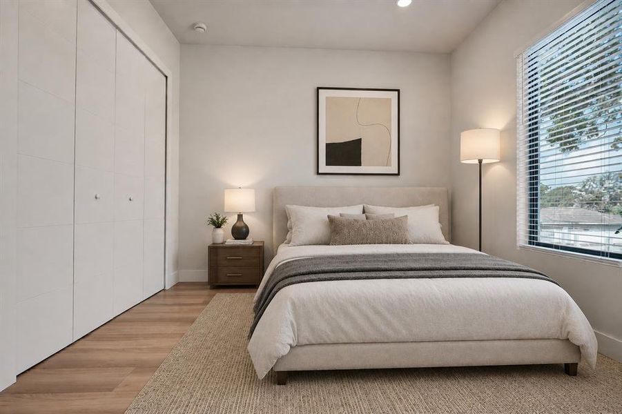 Furnished interior view inside a new home in , Tampa (Image 50).