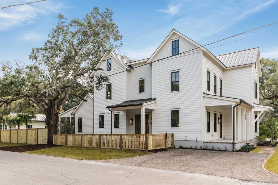 Front exterior of a new home in , Mount Pleasant, SC, highlighting curb appeal (Image 30).