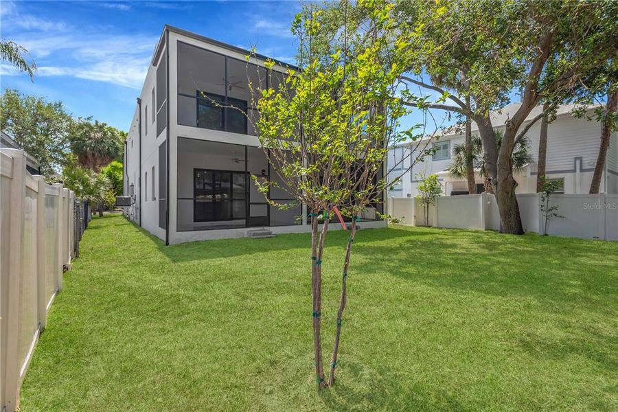 Exterior details and patio area of a home in , Tampa (Image 21). Exterior details and patio area of a home in , Tampa (Image 21).