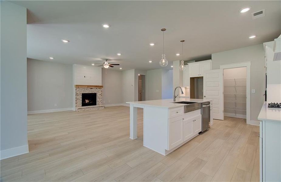 Furnished interior view inside a new home in , Senoia (Image 8).