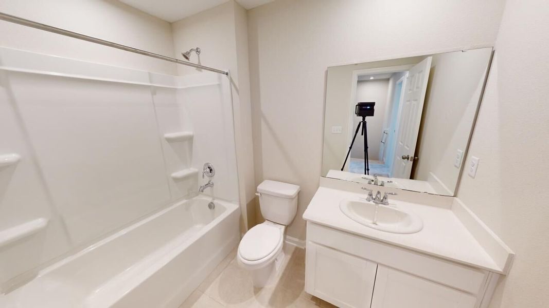Furnished interior view inside a new home in RiverTown, St. Johns (Image 8).