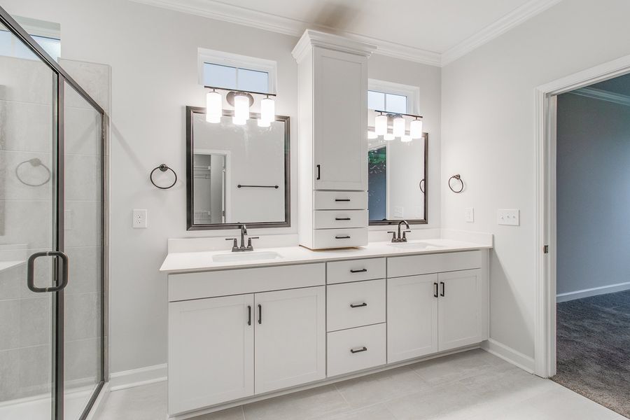 Furnished interior view inside a new home in Hendrix Farms, Lexington (Image 12). Furnished interior view inside a new home in Hendrix Farms, Lexington (Image 12).