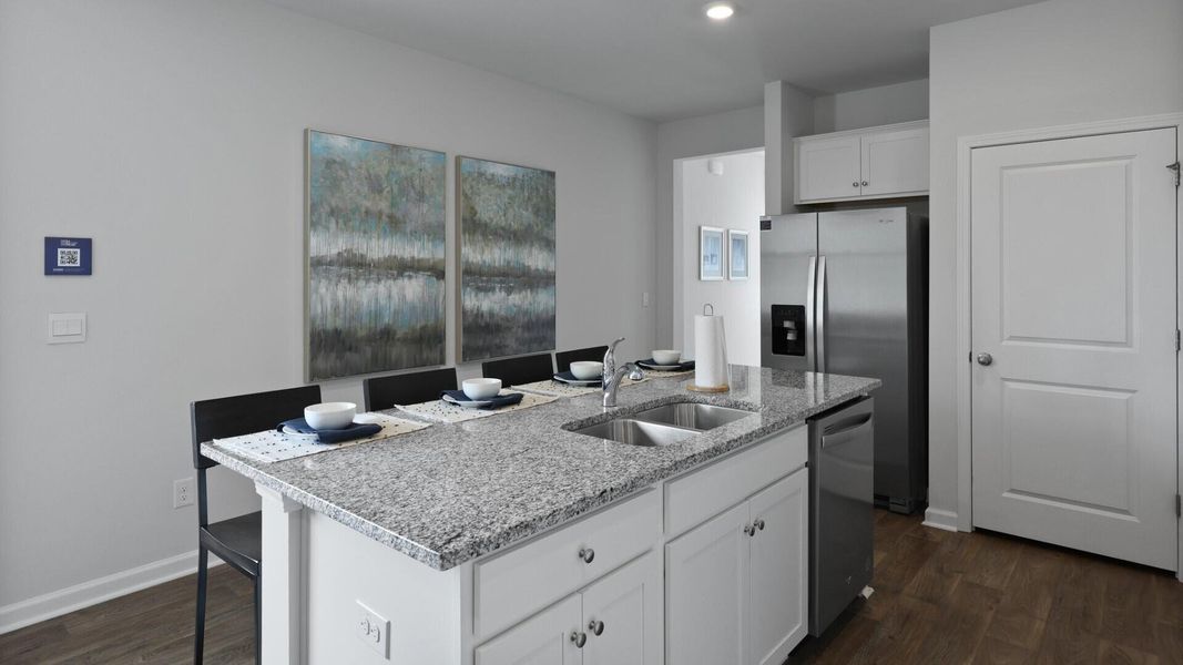 Furnished interior view inside a new home in Pine Hills at Cane Bay, Summerville (Image 37). Furnished interior view inside a new home in Pine Hills at Cane Bay, Summerville (Image 37).