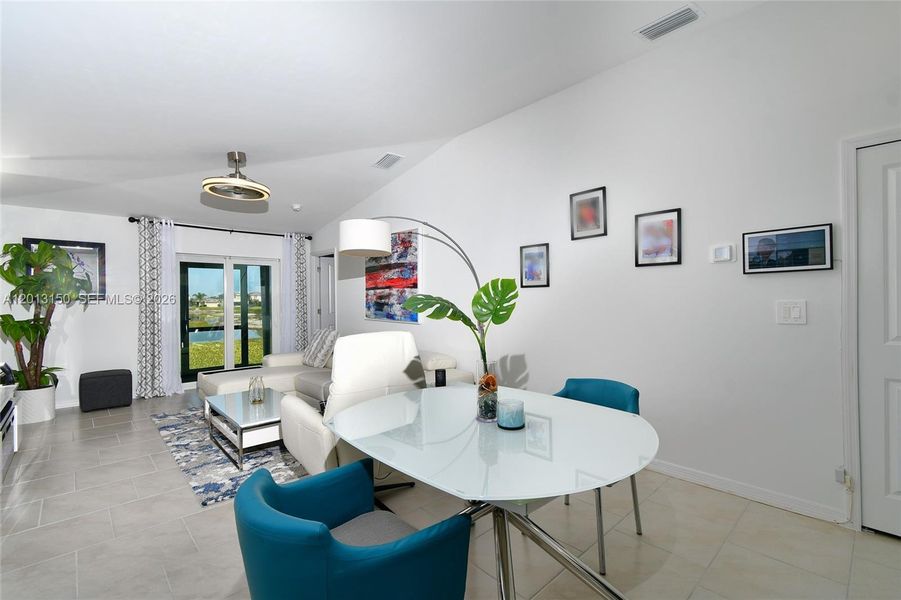 Furnished interior view inside a new home in , Lehigh Acres (Image 30).