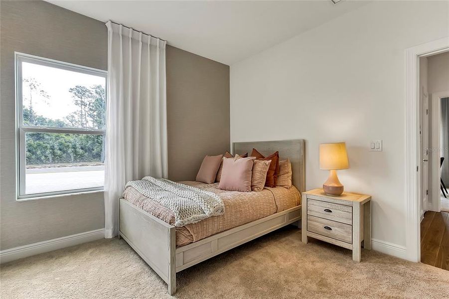 Furnished interior view inside a new home in Prairie Oaks, St. Cloud (Image 12).
