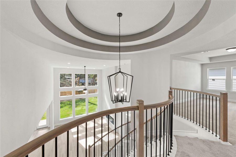 Close-up of interior finishes inside a home in The Woodlands Hills – 55', Willis (Image 11).