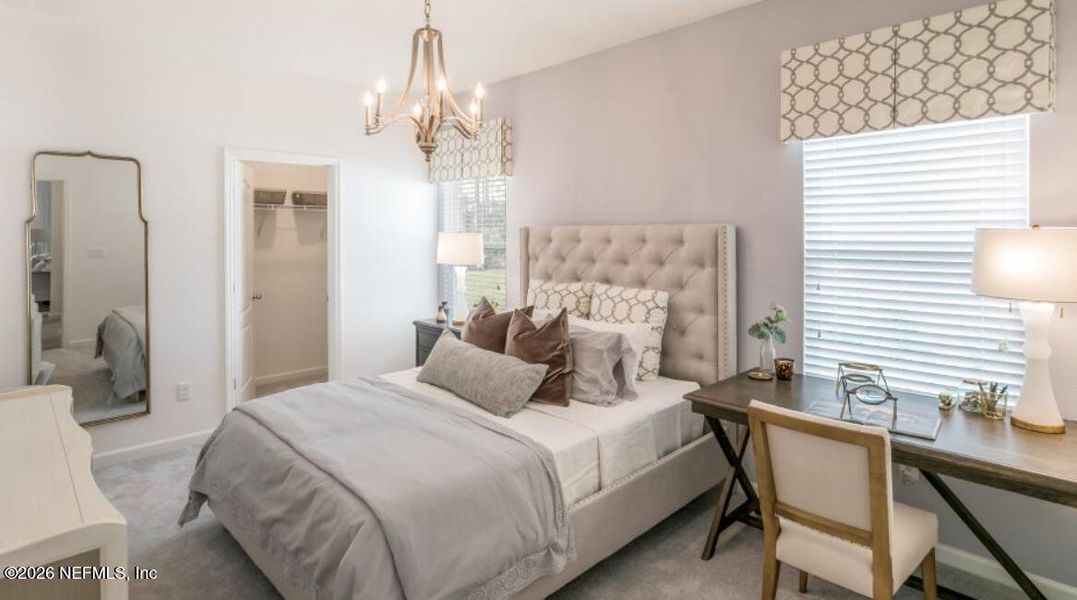 Furnished interior view inside a new home in , St. Johns (Image 9).