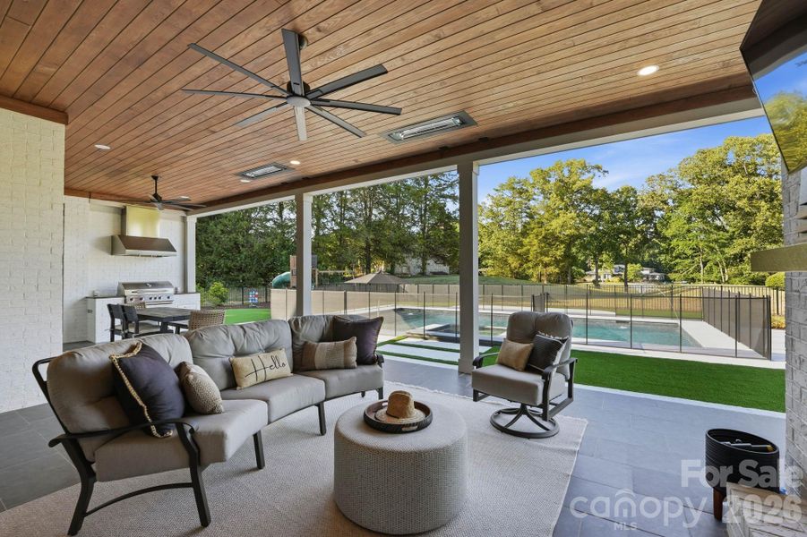 Exterior details and patio area of a home in , Davidson (Image 27). Exterior details and patio area of a home in , Davidson (Image 27).