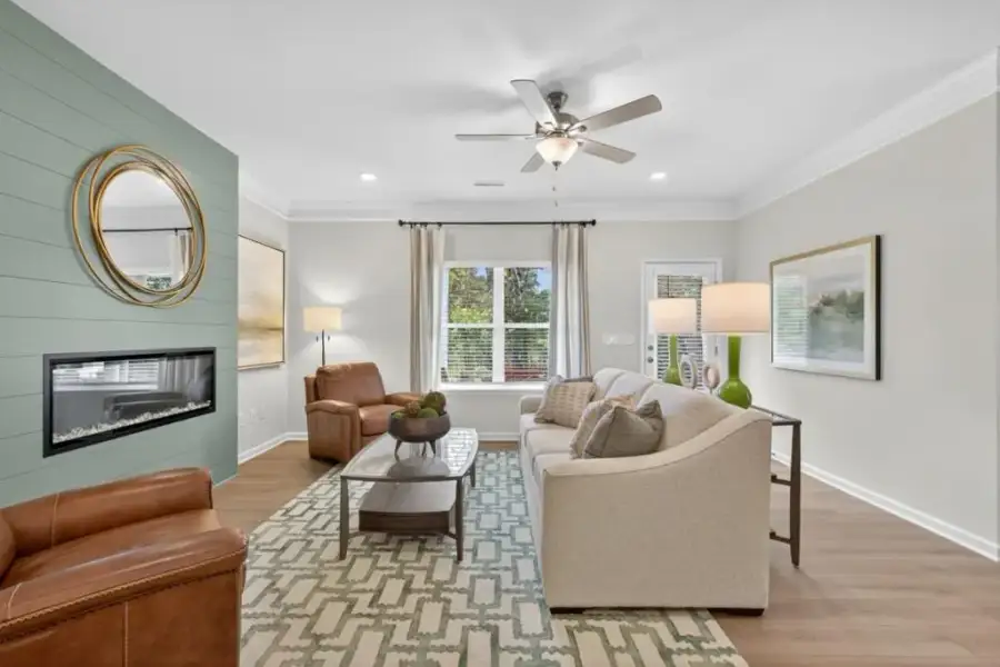 Furnished interior view inside a new home in Jameson Towns, Villa Rica (Image 21).