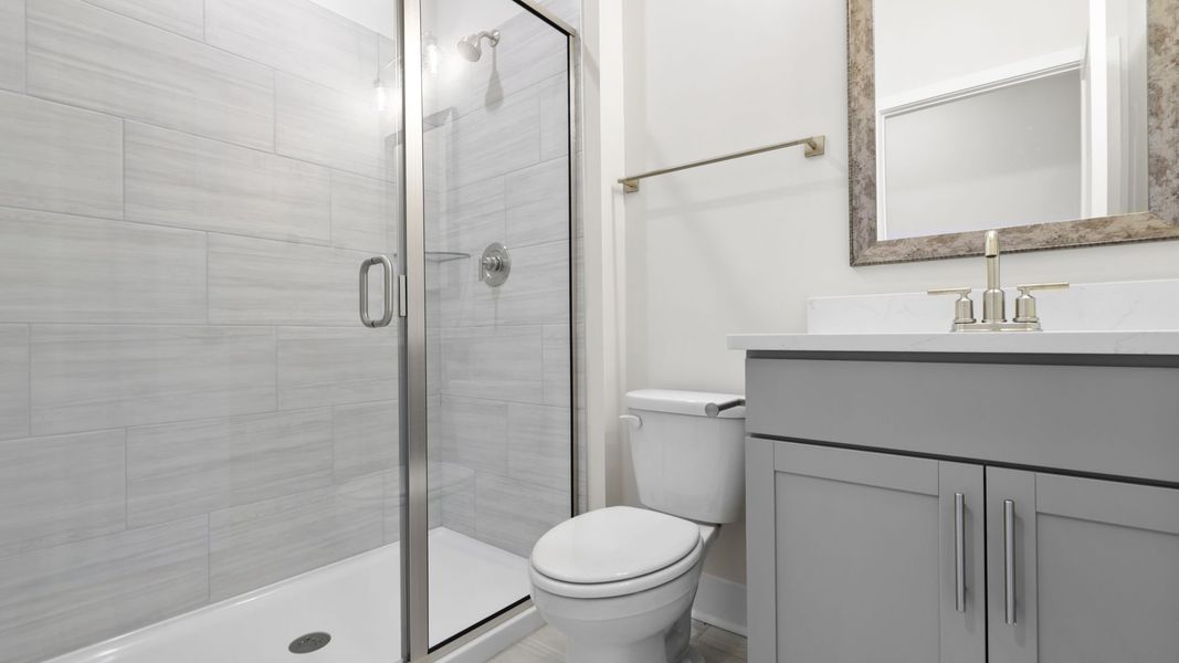 Furnished interior view inside a new home in Hemlock, Williamston (Image 9).