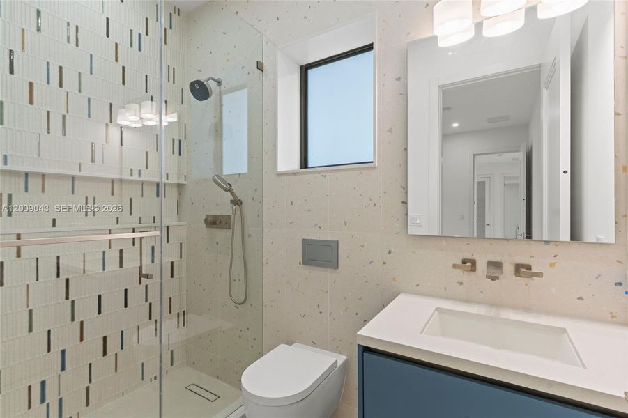 Furnished interior view inside a new home in , Coral Gables (Image 43).