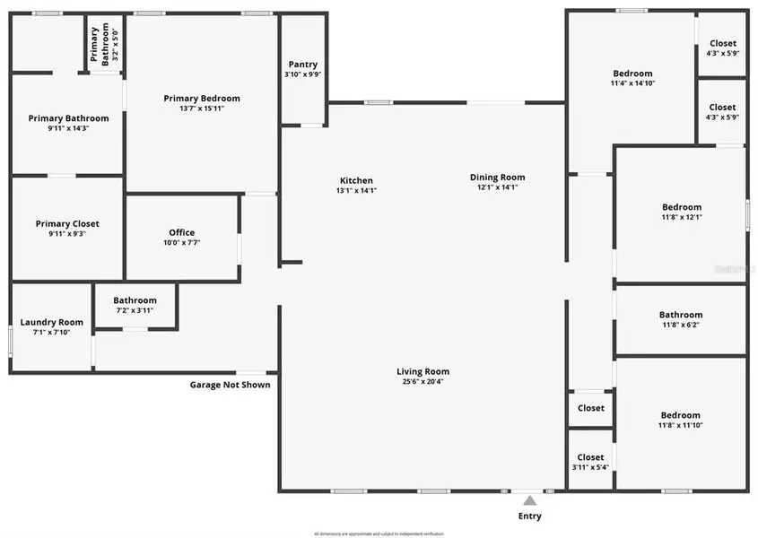 2D floor plan layout of this home in , Lake City, FL (Image 5).