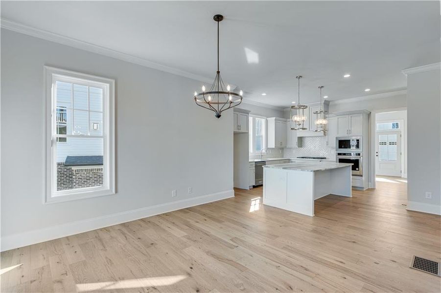 Spacious, unfurnished interior of a new home in , Dacula (Image 42).