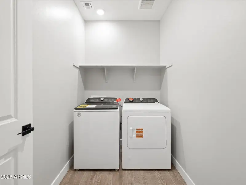 Included Washer & Dryer