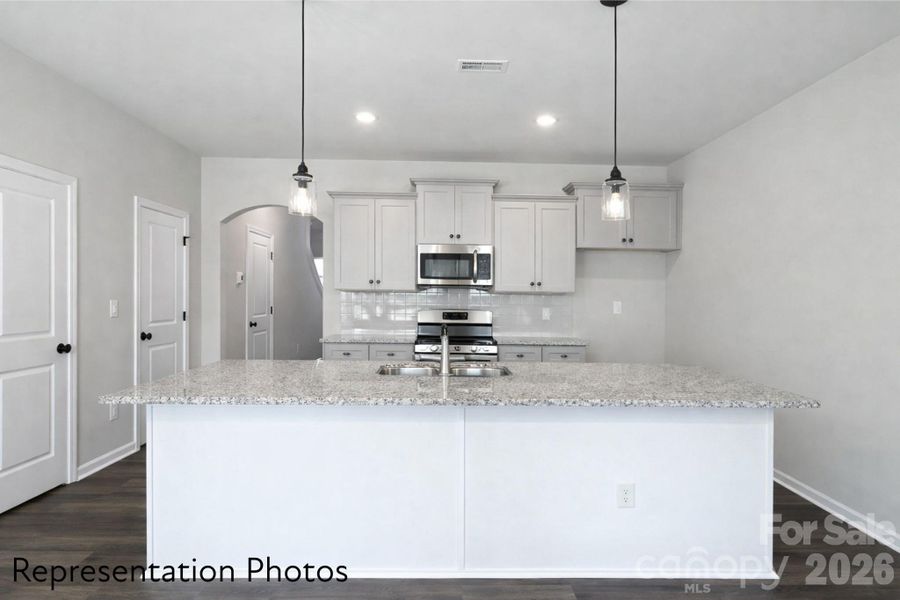 Furnished interior view inside a new home in , Charlotte (Image 4).