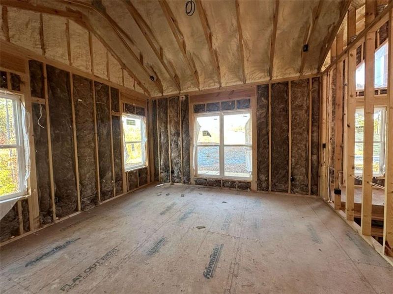 In-progress construction of a new home in , Talking Rock, GA (Image 17).