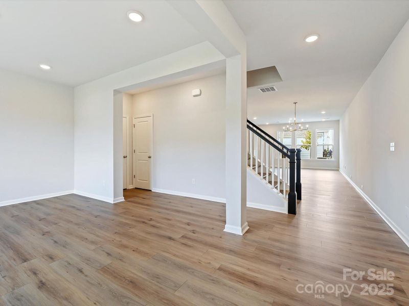 Spacious, unfurnished interior of a new home in North Creek Village - Townhomes, Huntersville (Image 17). Spacious, unfurnished interior of a new home in North Creek Village - Townhomes, Huntersville (Image 17).
