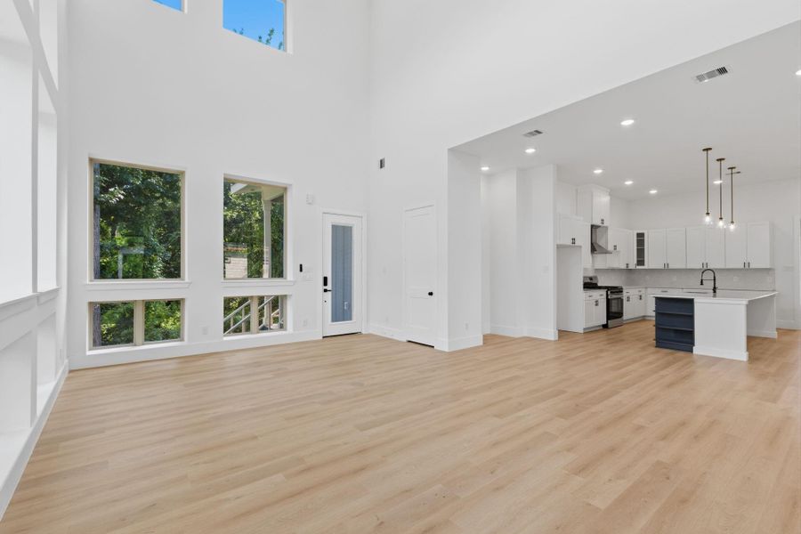 Spacious, unfurnished interior of a new home in , Cypress (Image 32).
