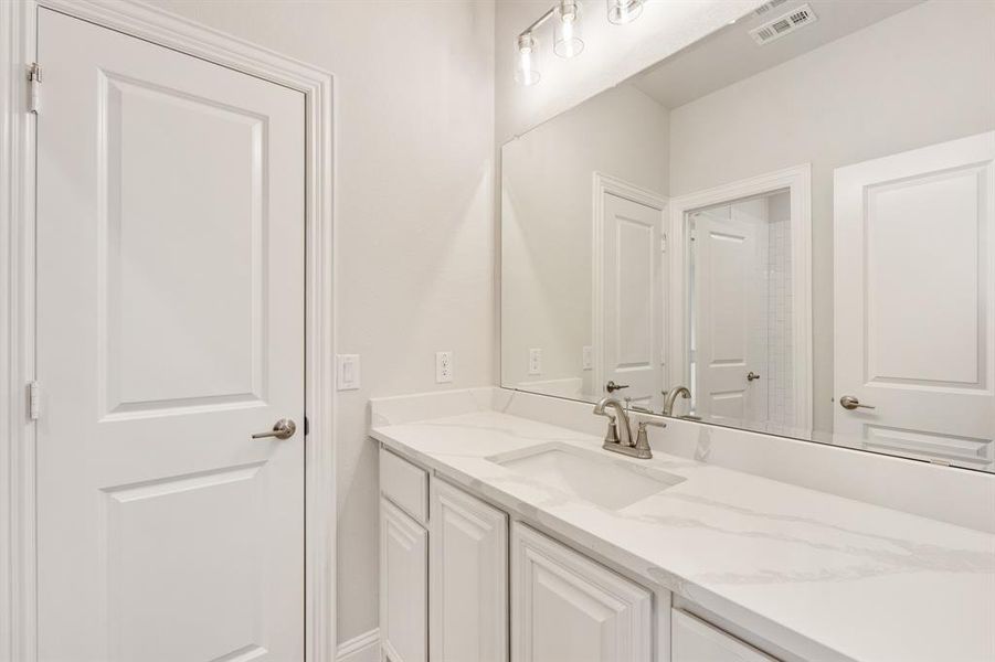 Furnished interior view inside a new home in Hayes Crossing, Midlothian (Image 13). Furnished interior view inside a new home in Hayes Crossing, Midlothian (Image 13).