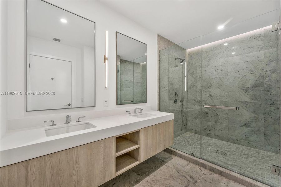 Furnished interior view inside a new home in , Bay Harbor Islands (Image 6).