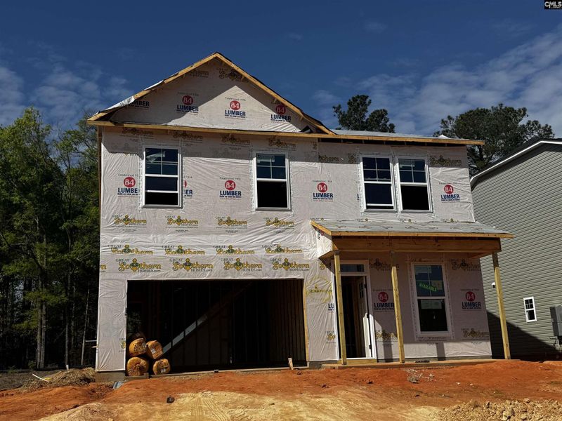 In-progress construction of a new home in Boykin Hills, Chapin, SC (Image 33).