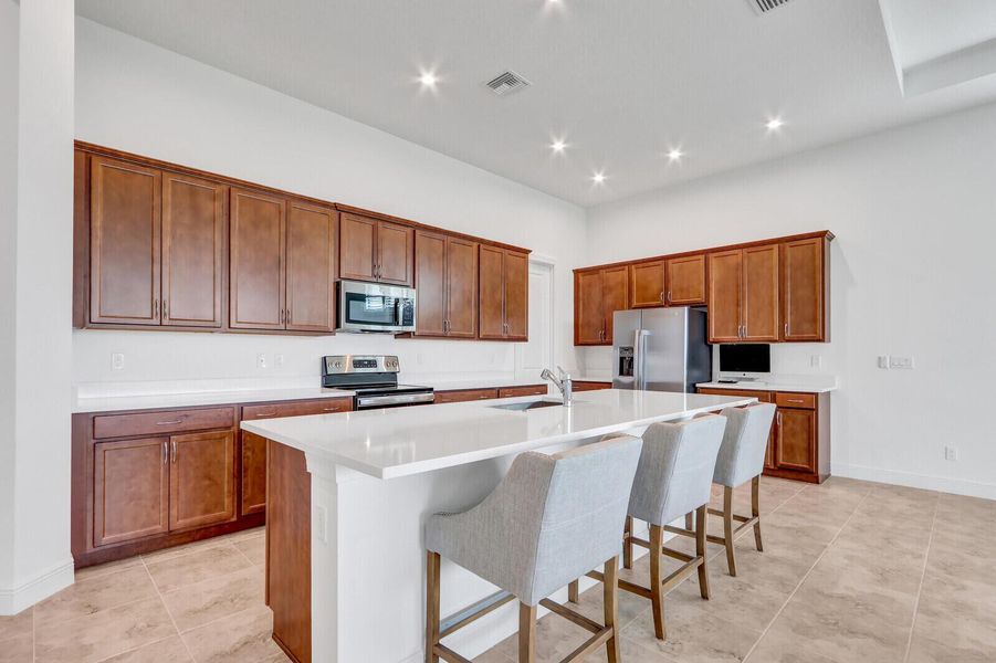 Furnished interior view inside a new home in , Port St. Lucie (Image 3). Furnished interior view inside a new home in , Port St. Lucie (Image 3).