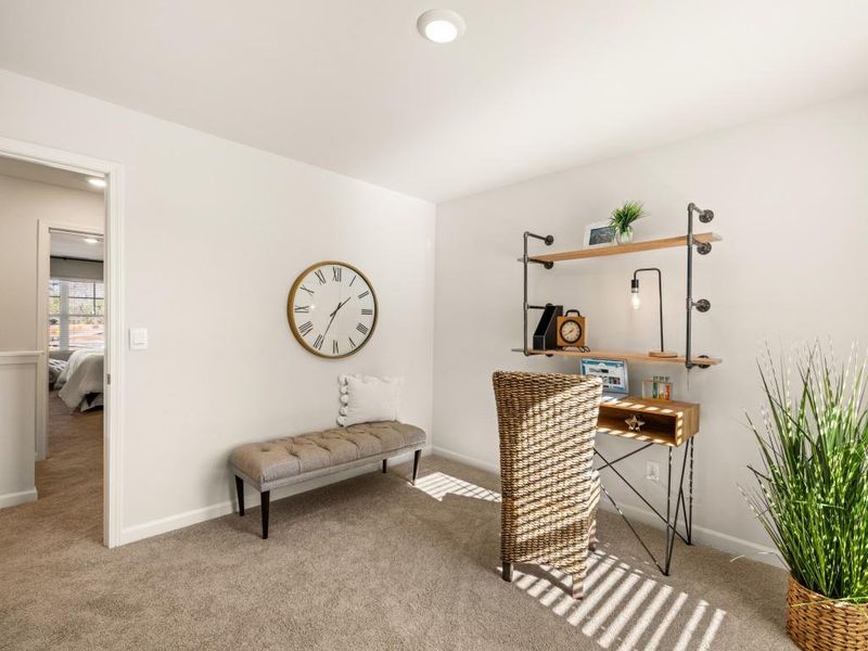 Furnished interior view inside a new home in Thompson Ridge, Dallas (Image 30).