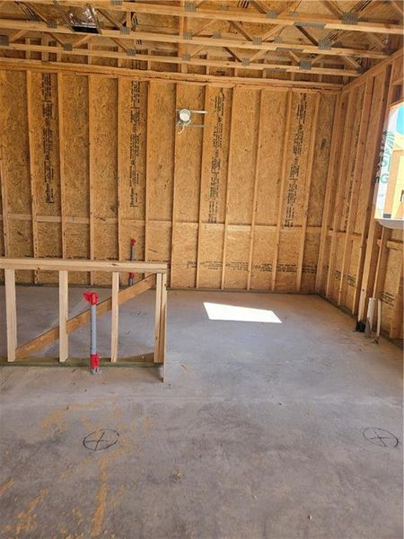 In-progress construction of a new home in Ashbury Commons, Powder Springs, GA (Image 13).