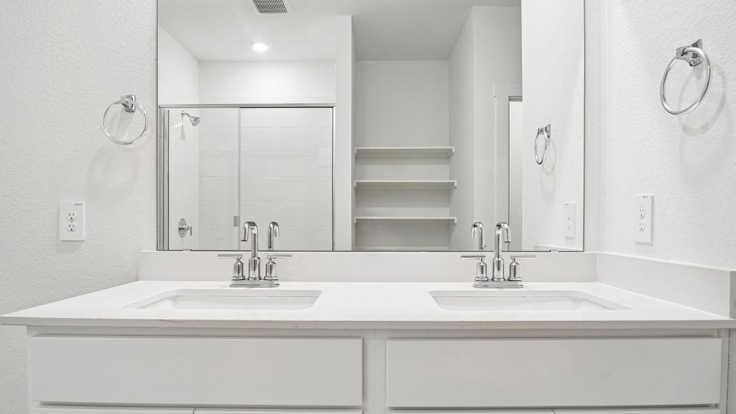 Close-up of interior finishes inside a home in Rosenbusch Ranch, Leander (Image 11).