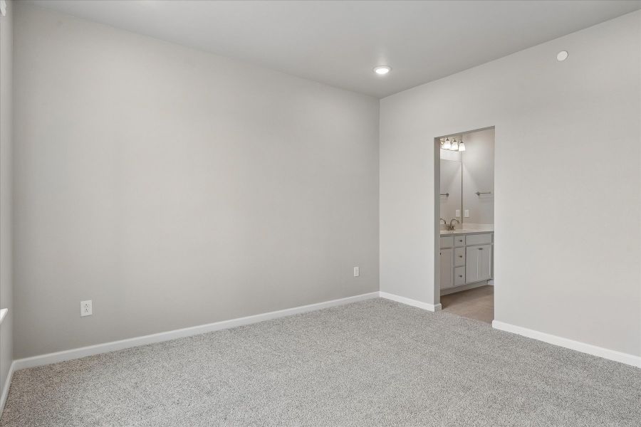 A room with white walls.