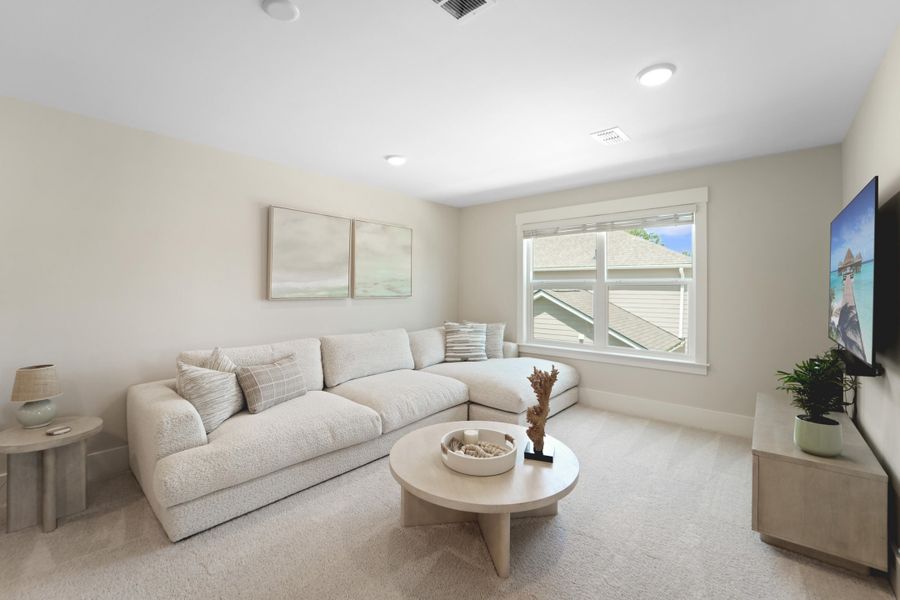 Furnished interior view inside a new home in , Johns Island (Image 57). Furnished interior view inside a new home in , Johns Island (Image 57).