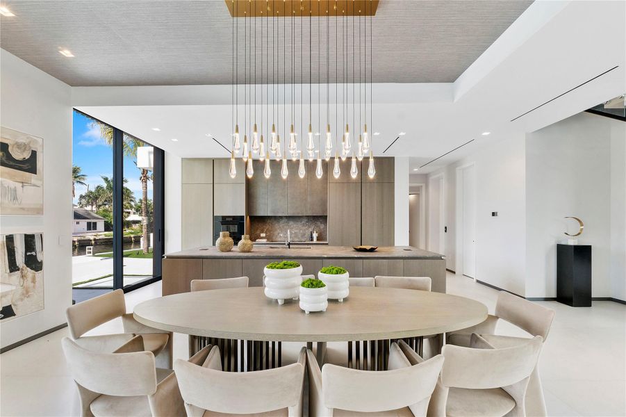 Furnished interior view inside a new home in , Fort Lauderdale (Image 36).