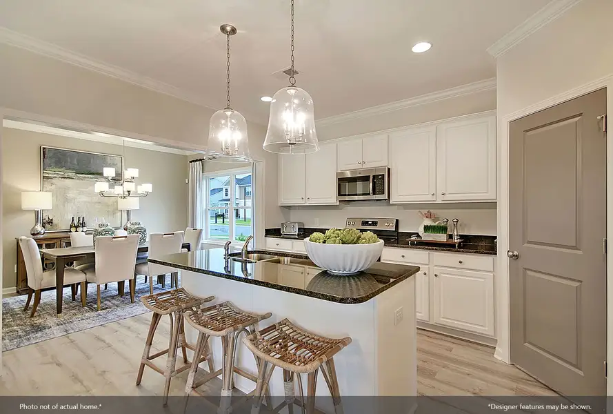 Furnished interior view inside a new home in Golden Ridge, Youngsville (Image 5).