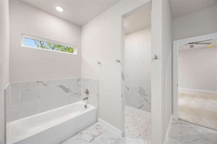 Furnished interior view inside a new home in , Fort Worth (Image 10).